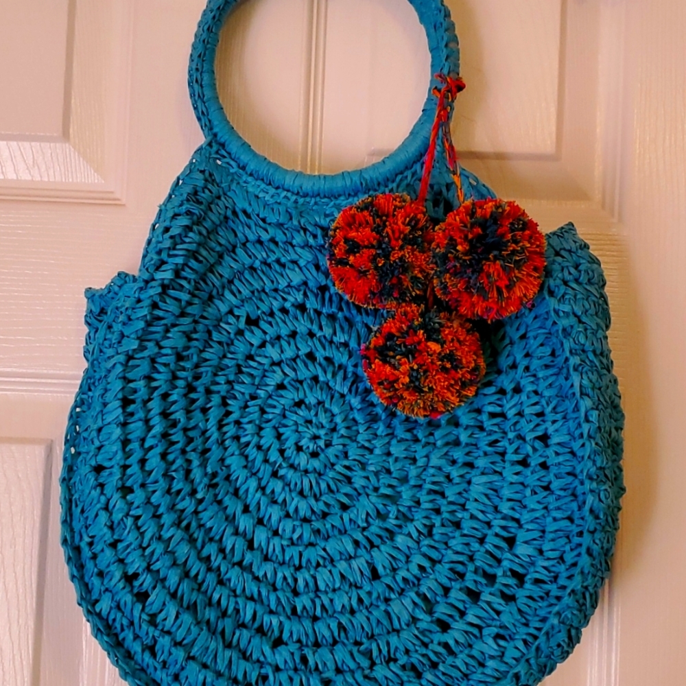 Wicker summer bag